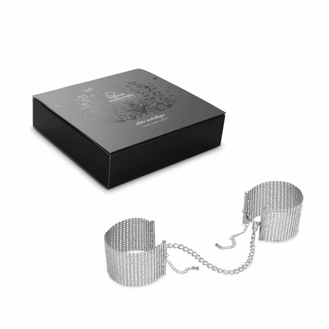 Desir Métallique - Metallisches Mesh-Handschellen