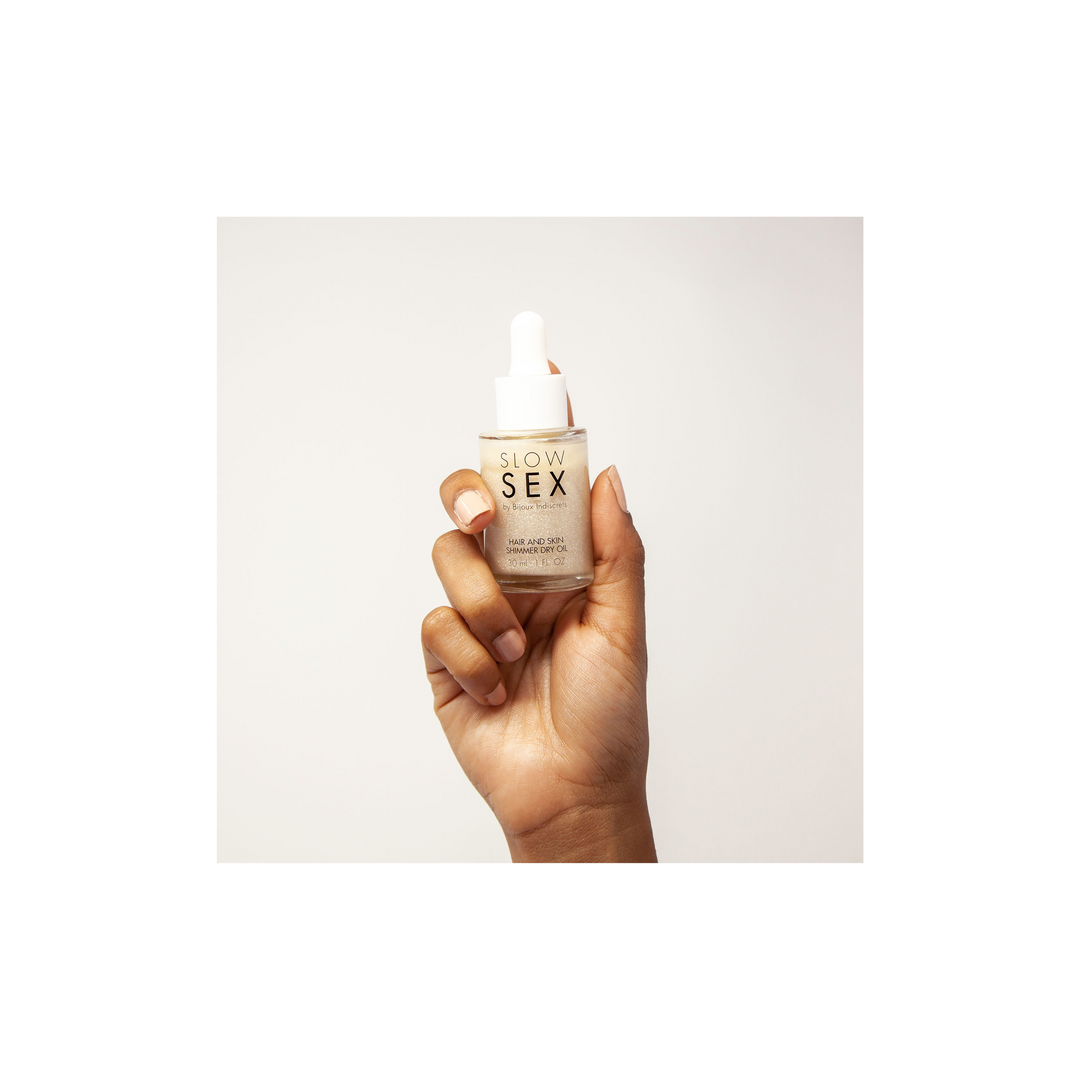 Slow Sex - Schimmerndes Trockenöl für Haar und Haut - 1 fl oz / 30 ml
