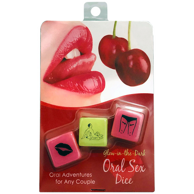 Leuchtende Oral-Sex-Würfel