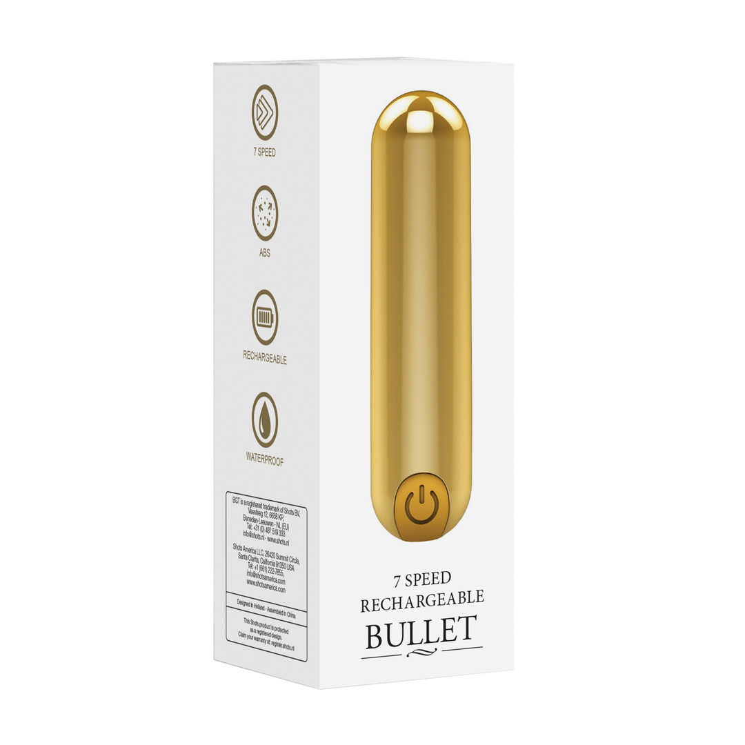 10 Speed Wiederaufladbarer Bullet - Gold