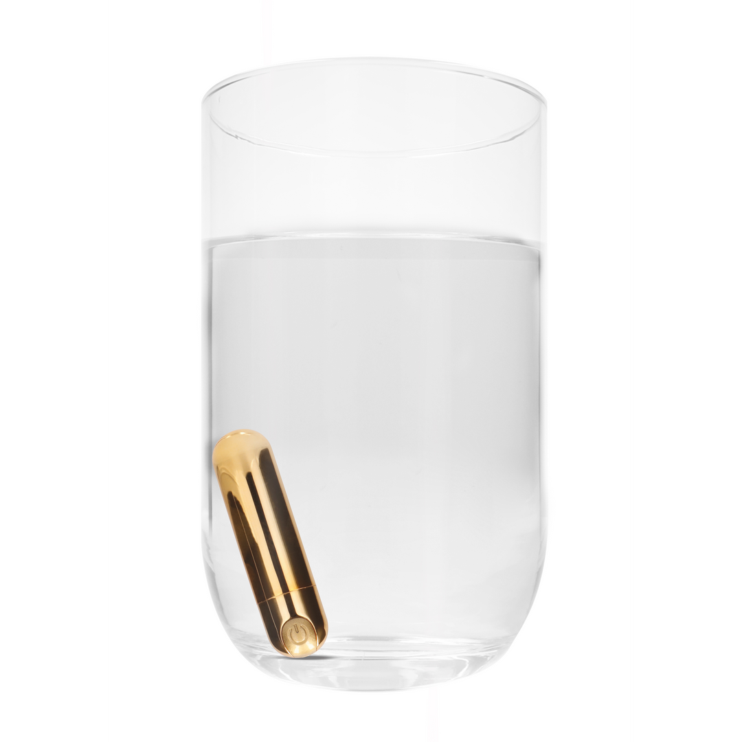 10 Speed Wiederaufladbarer Bullet - Gold