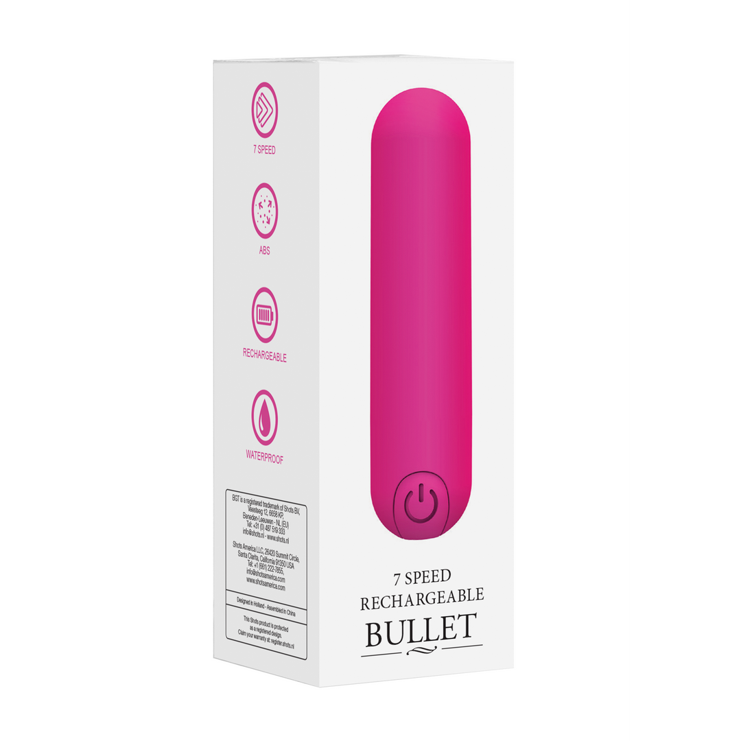 10 Geschwindigkeits wiederaufladbare Bullet - Pink
