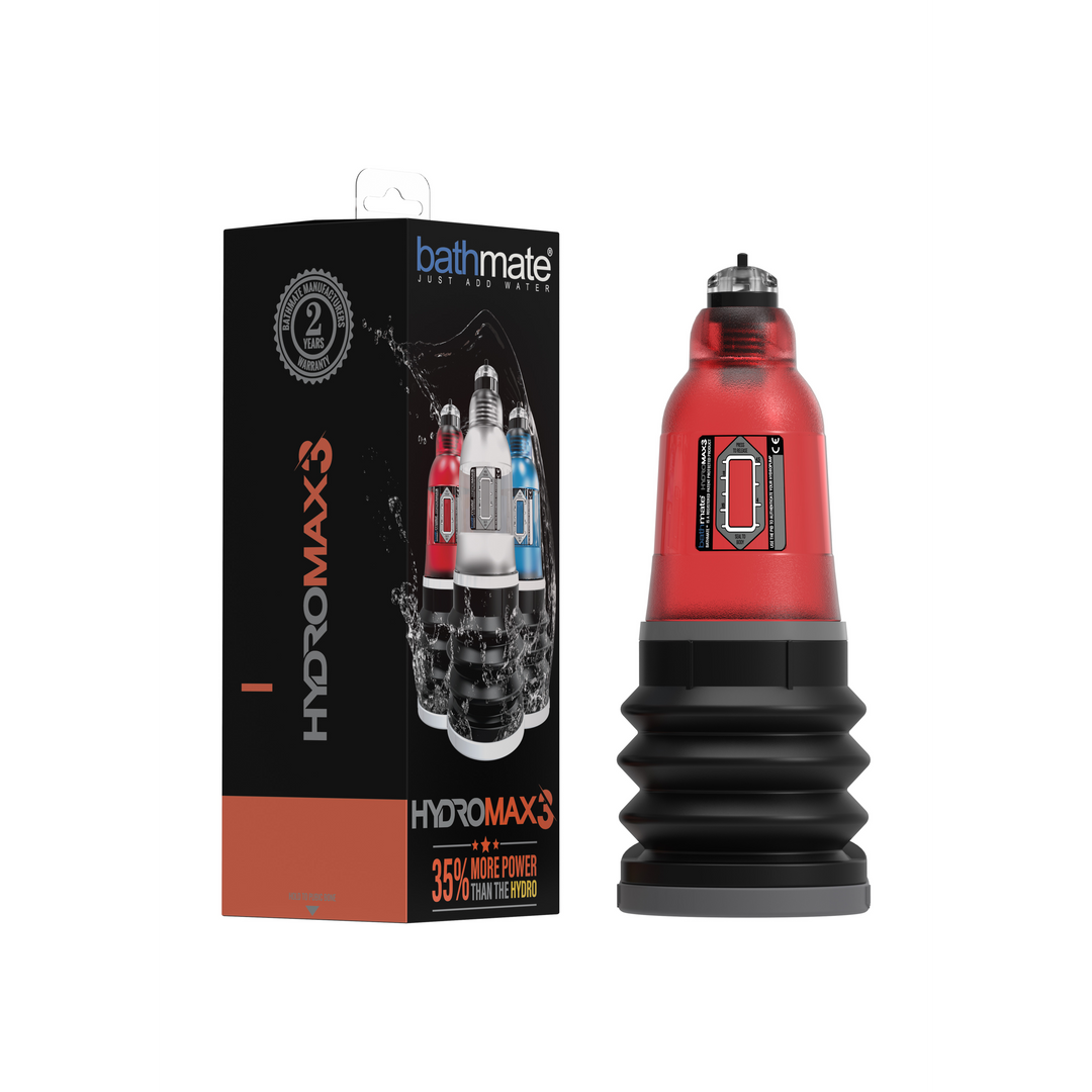 HydroMax3 - Penis Pumpe - Rot