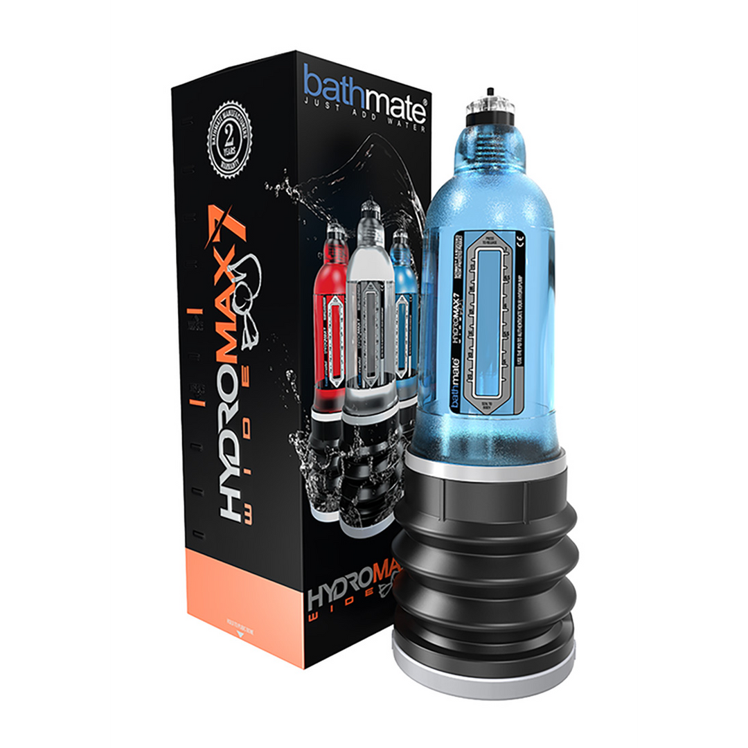 HydroMax7 Wide Boy - Penis Pumpe - Blau