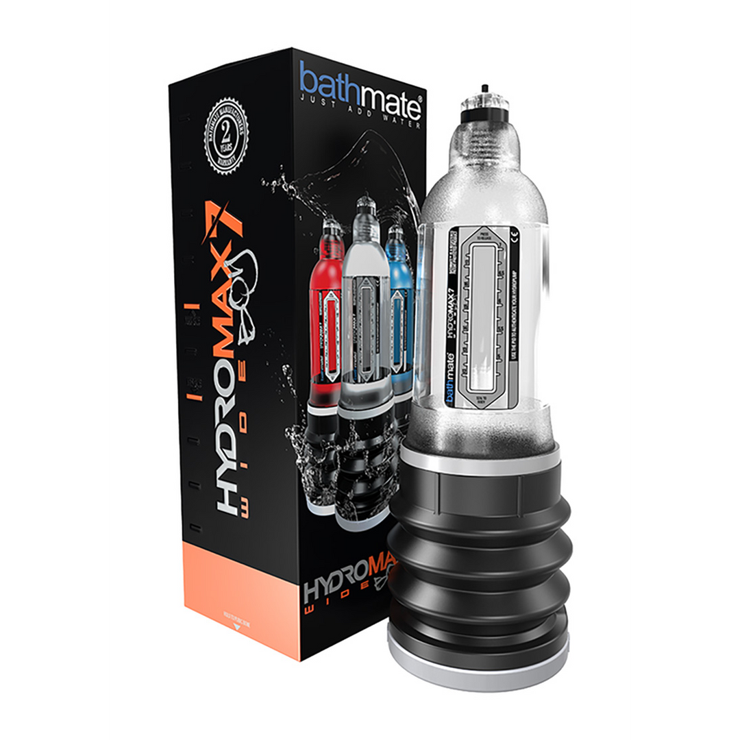 HydroMax7 Wide Boy - Penis-Pumpe - Klar