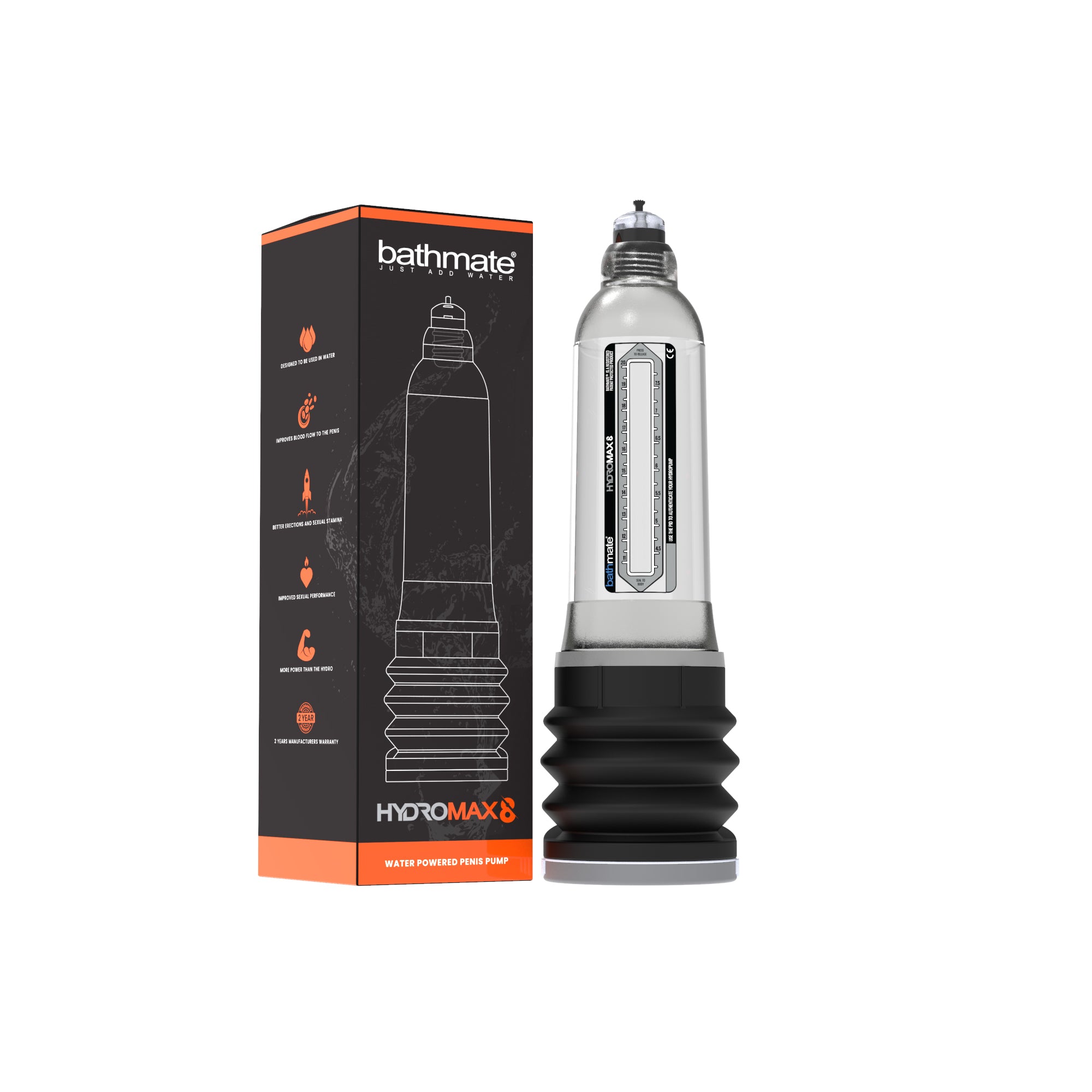 HydroMax8 - Penis Pumpe - Klar