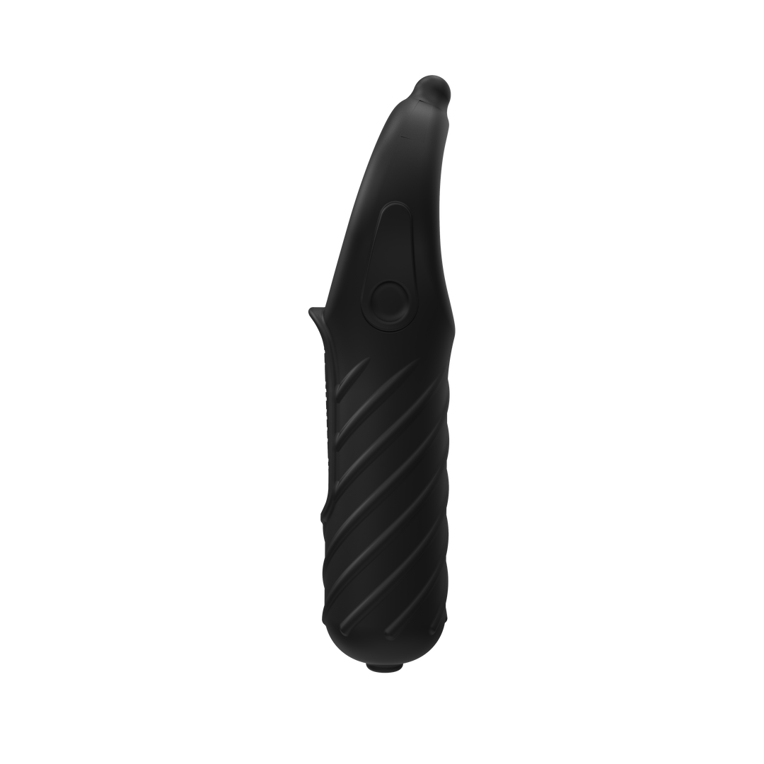 Vibe - Edge - Vibrating Cockring und Bullet - Schwarz
