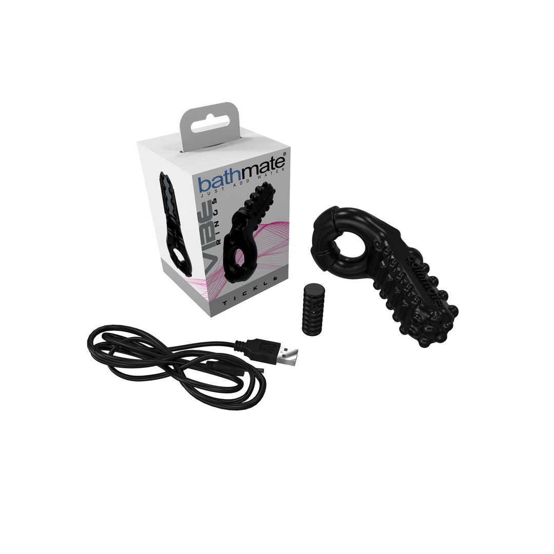 Vibe - Kitzel - Vibrating Cockring - Schwarz