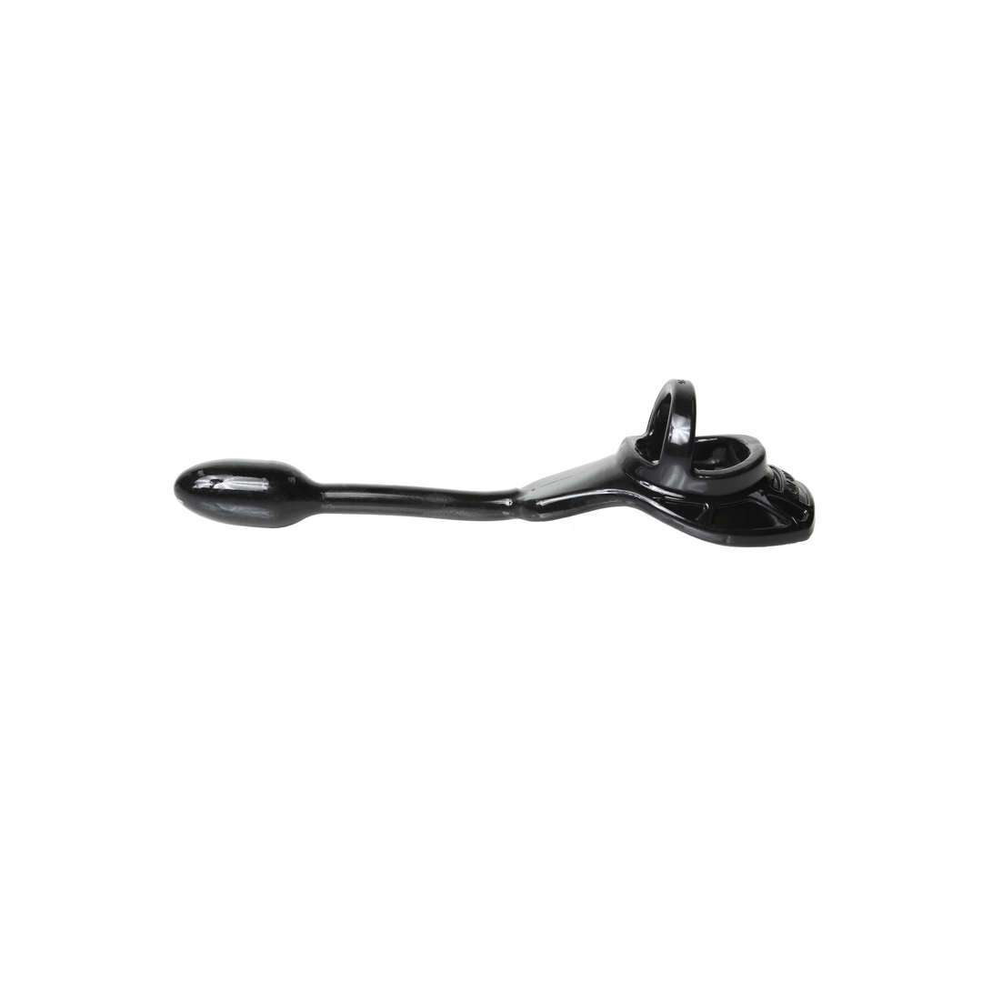 Rüstungszugverschluss - Cockring mit Ballstrap und Butt Plug - Klein