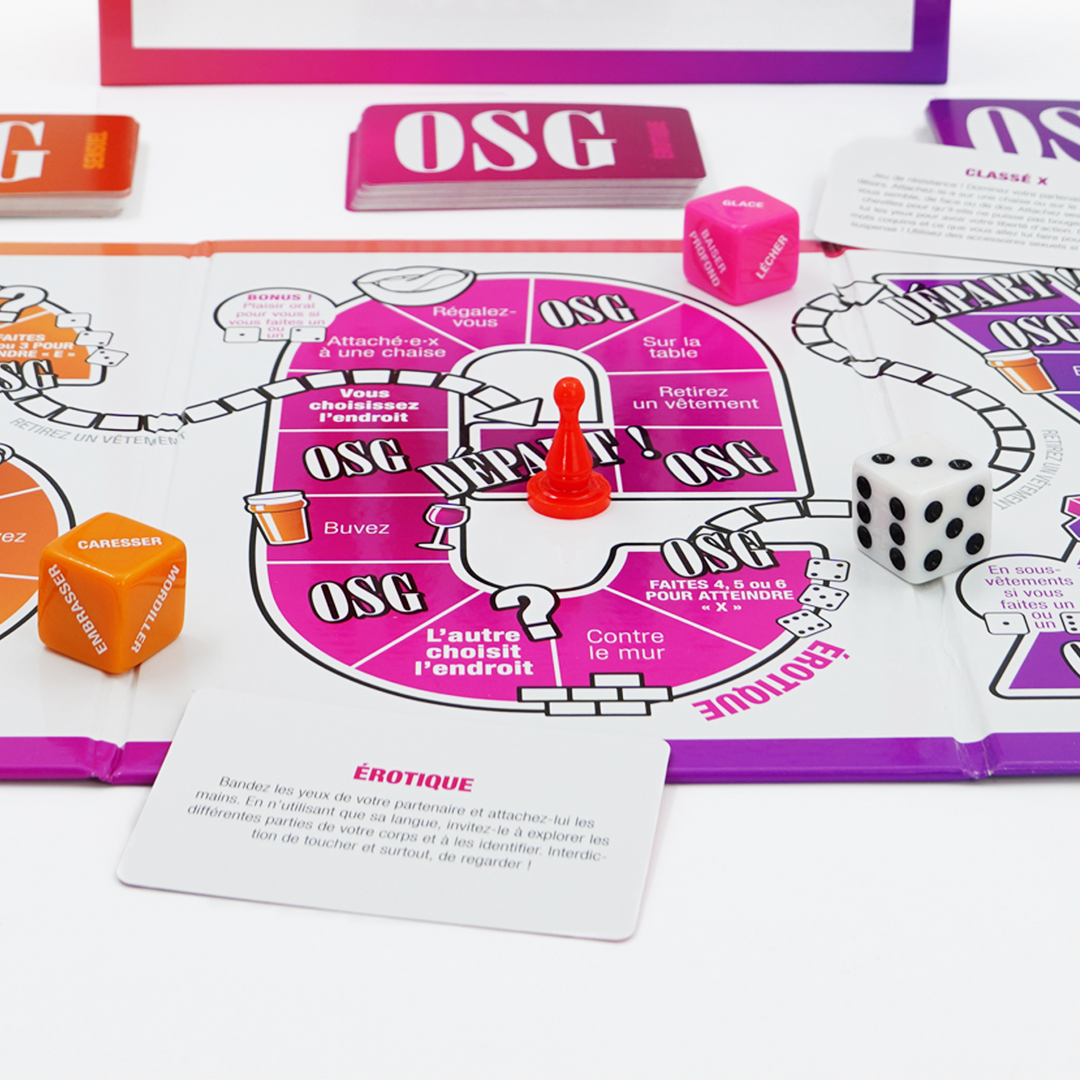 Unser Sexspiel - Sexy Brettspiel - Französisch