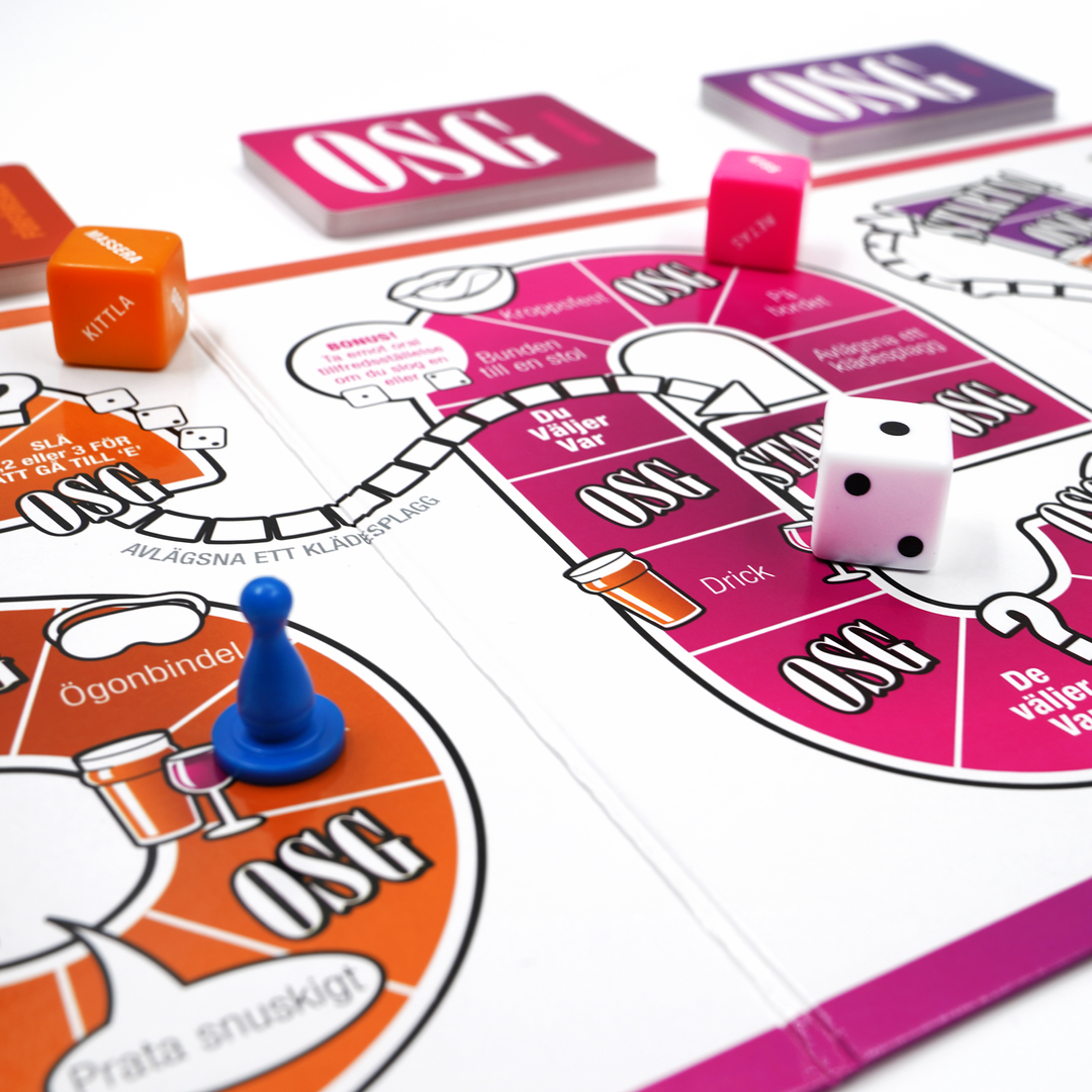 Unser Sexspiel - Sexy Brettspiel - Schwedisch
