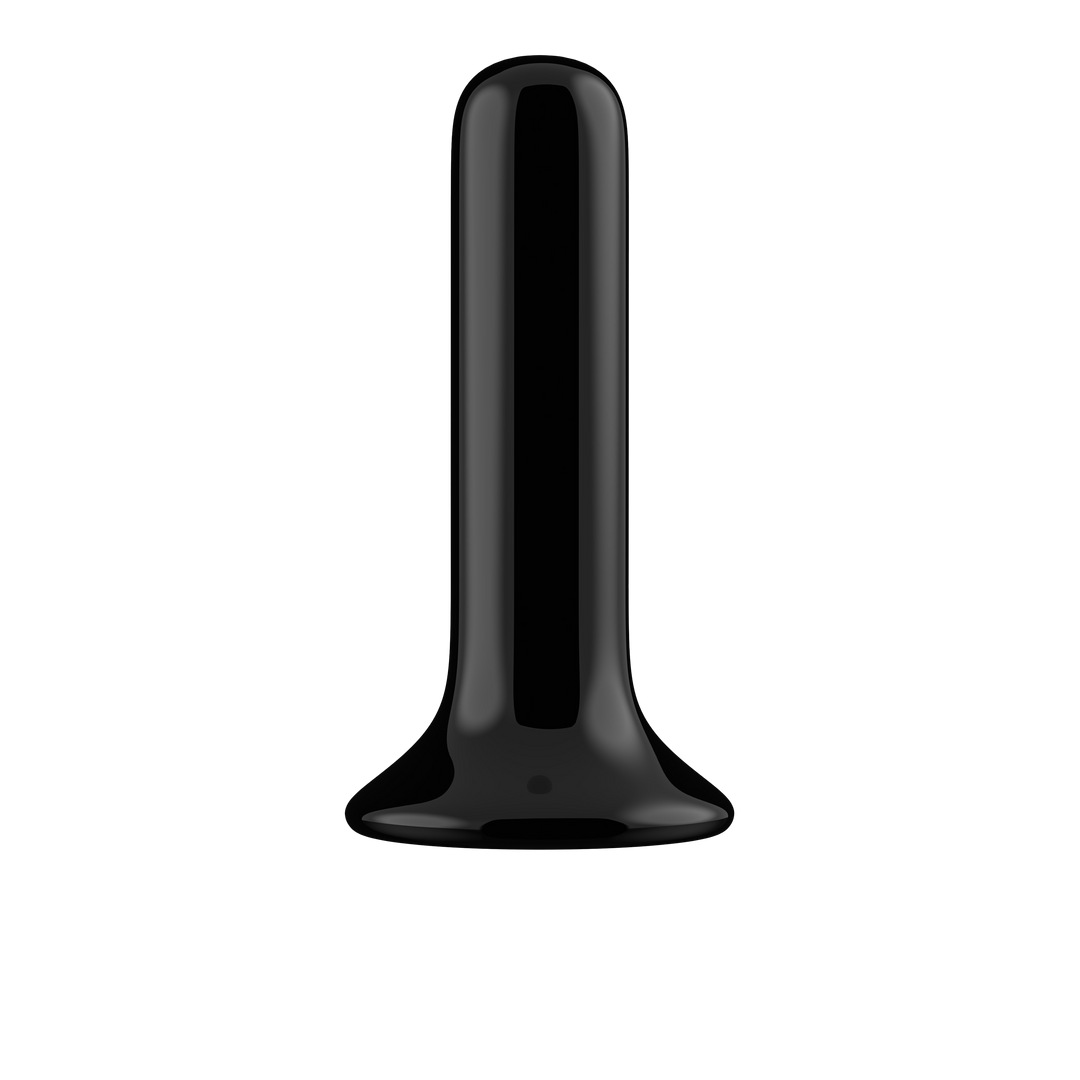 Thumby - Glatter Glas Vibrator mit Saugnapf