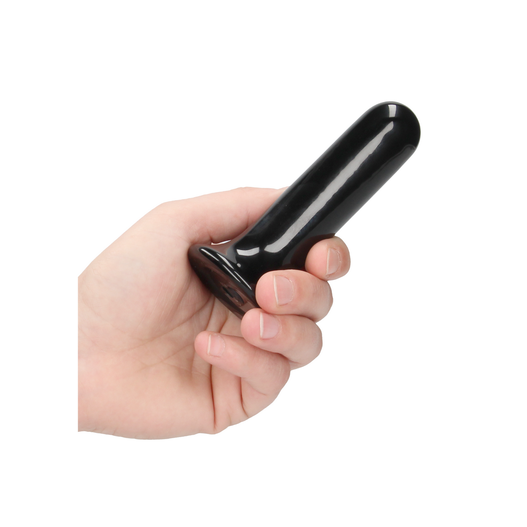 Thumby - Glatter Glas Vibrator mit Saugnapf