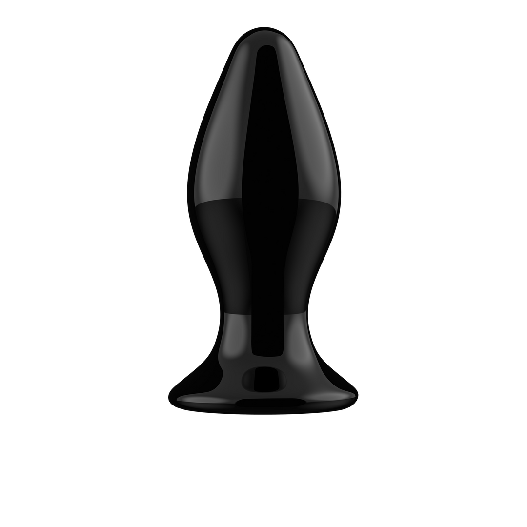 Dehnbarer - Glasvibrator mit Saugnapf