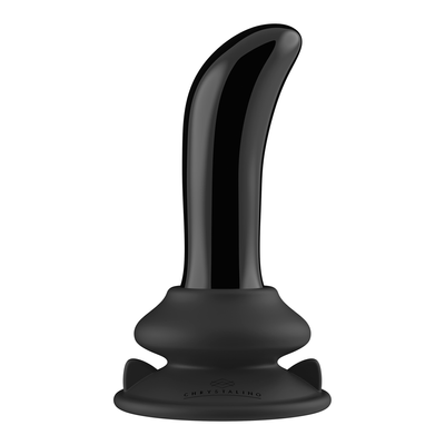 Stachelig - Glatter Glas G-Punkt Vibrator mit Fernbedienung