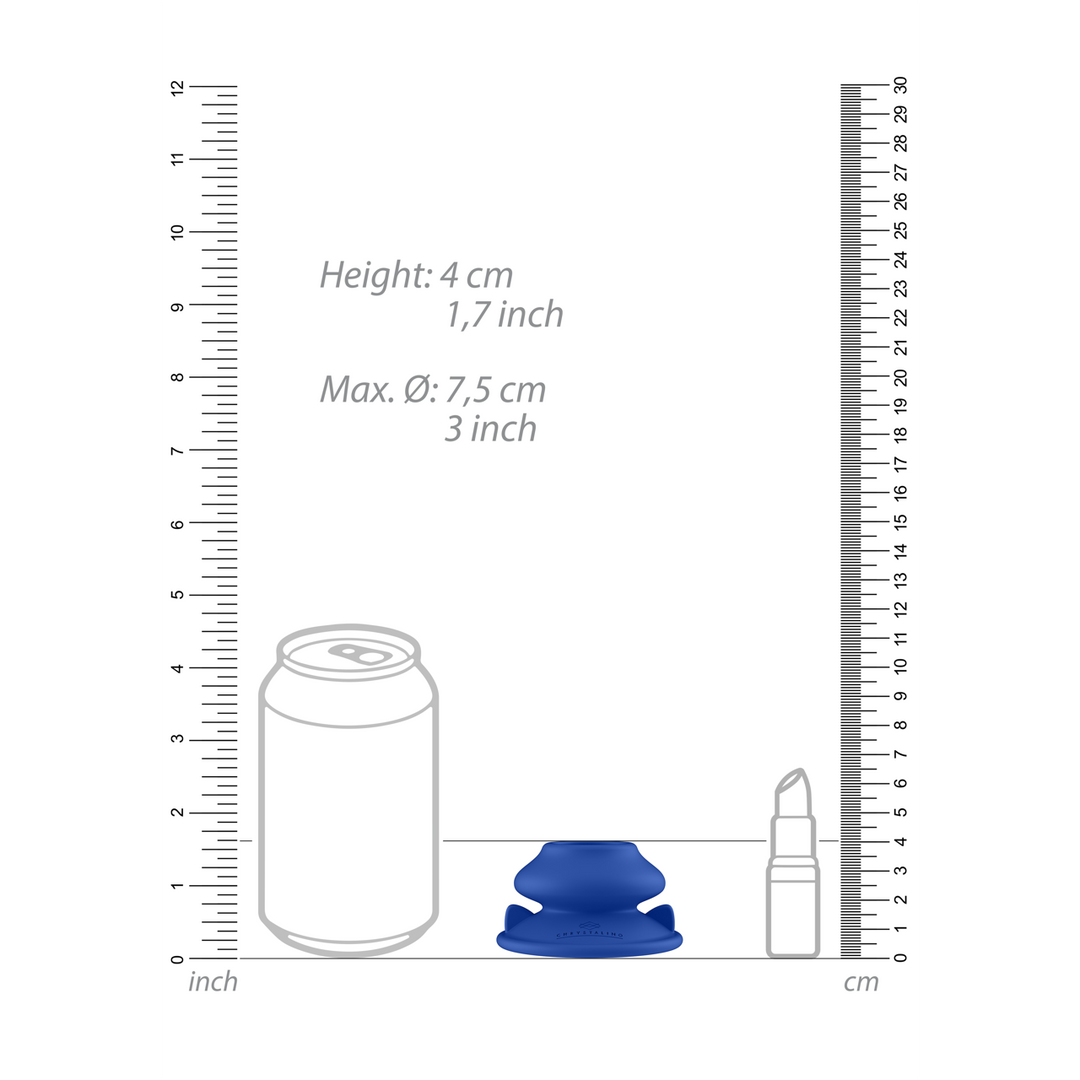 Silikon-Saugnapf für Chrystalino-Spielzeuge aus Glas