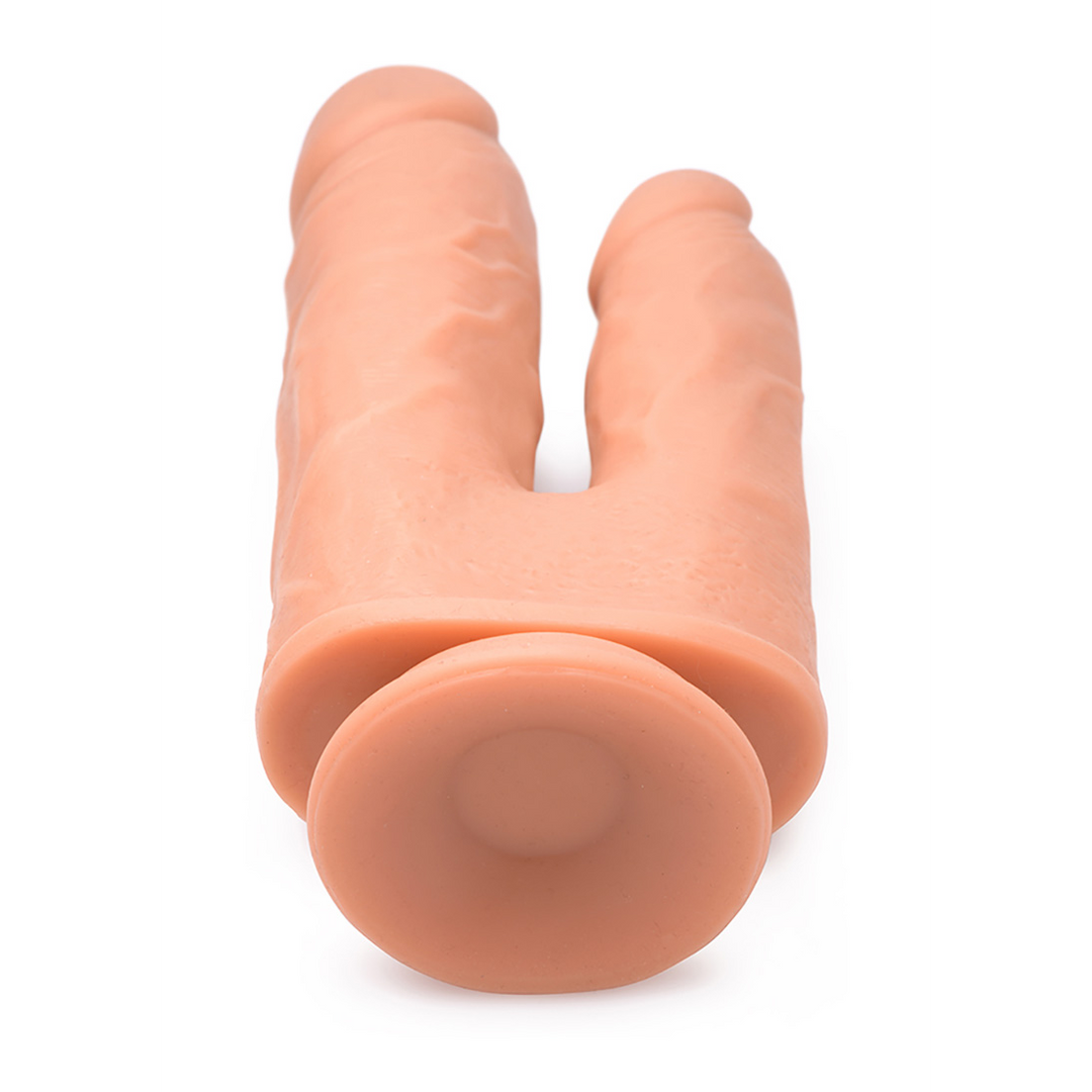 Doppelshot Flüssigsilikon Doppelpenetration Dildo - 8 / 20,5 cm