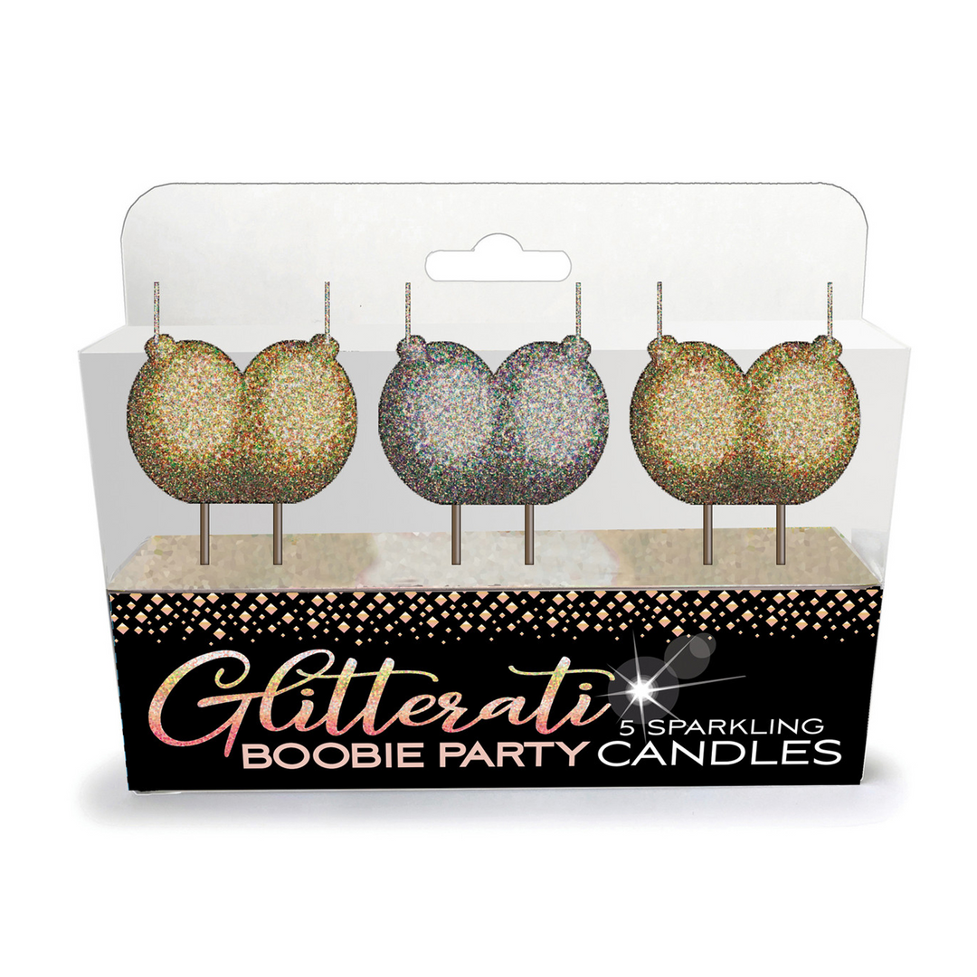Glitterati - Boobie Kerzen Set