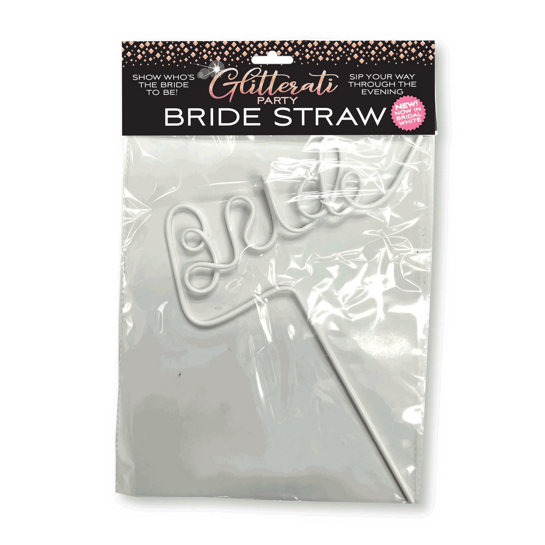 Glitterati - Braut Stroh - Weiß
