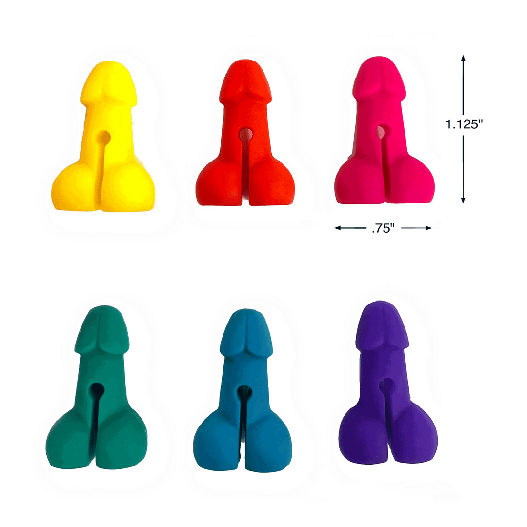 Super Fun Penis - Cocktail Marker - Set von 6