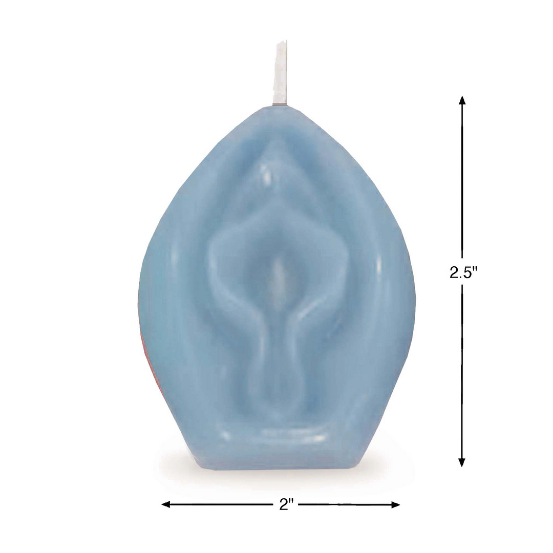 Eden's Candle - Vanilleduftende Vagina - Blau