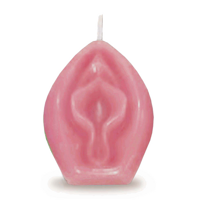 Eden's Kerze - Vanilleduftende Vagina - Rose