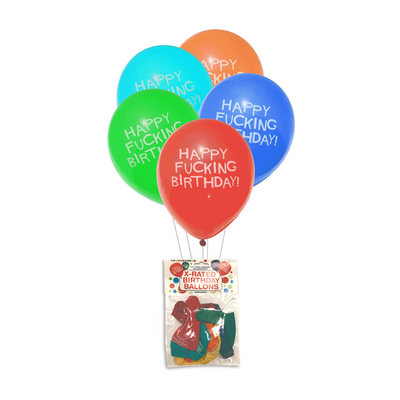 X-Rated Geburtstag - Ballons