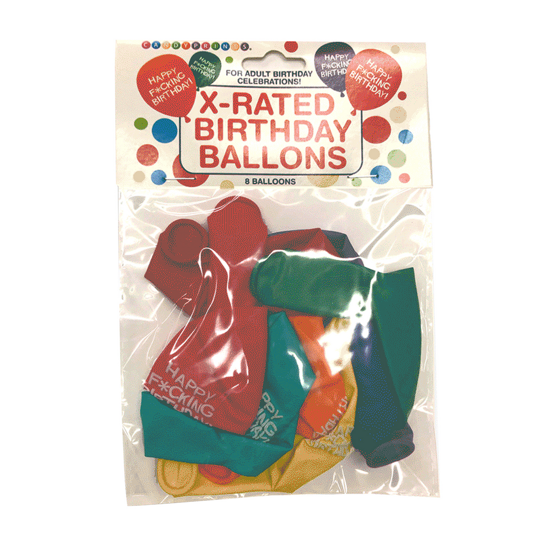 X-Rated Geburtstag - Ballons