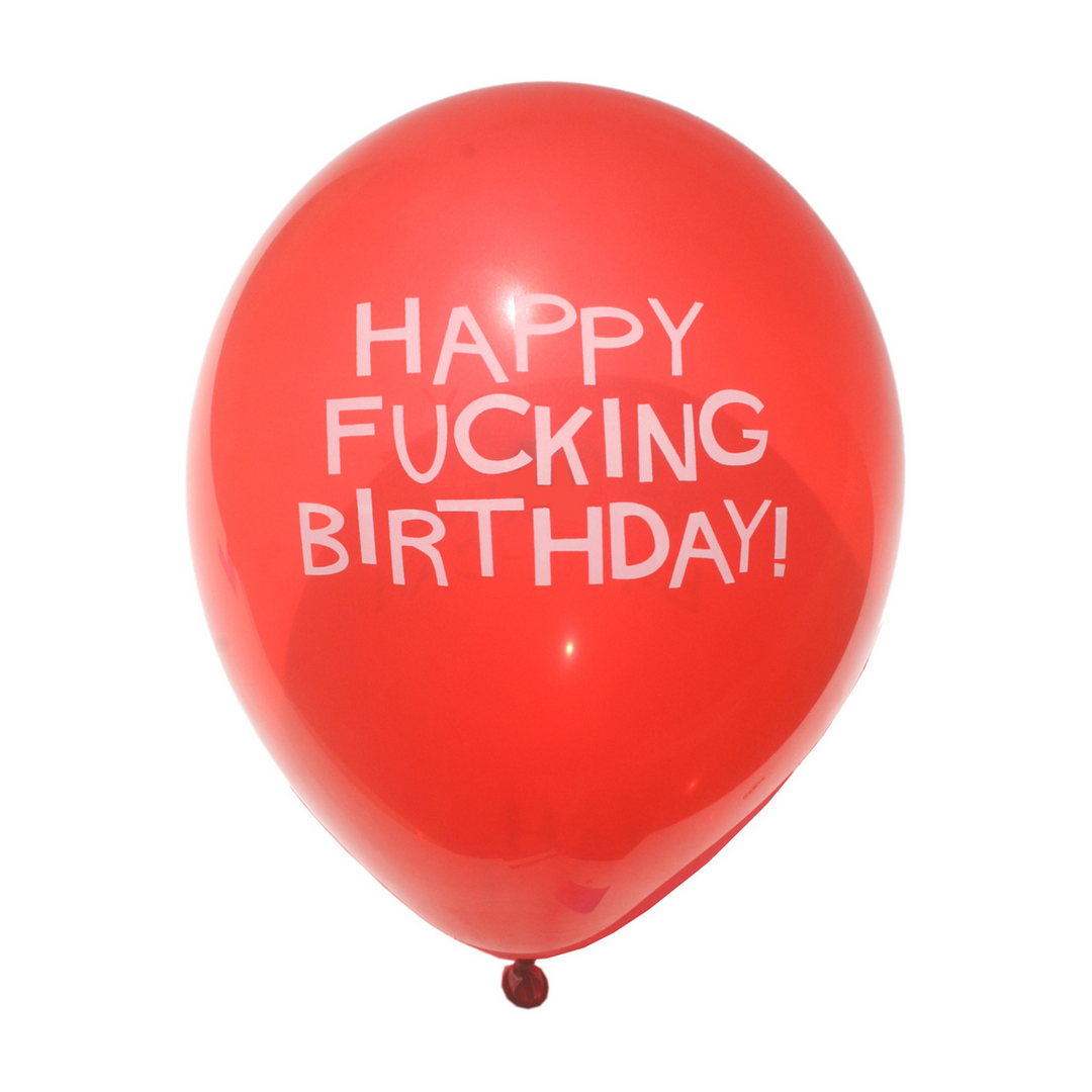 X-Rated Geburtstag - Ballons