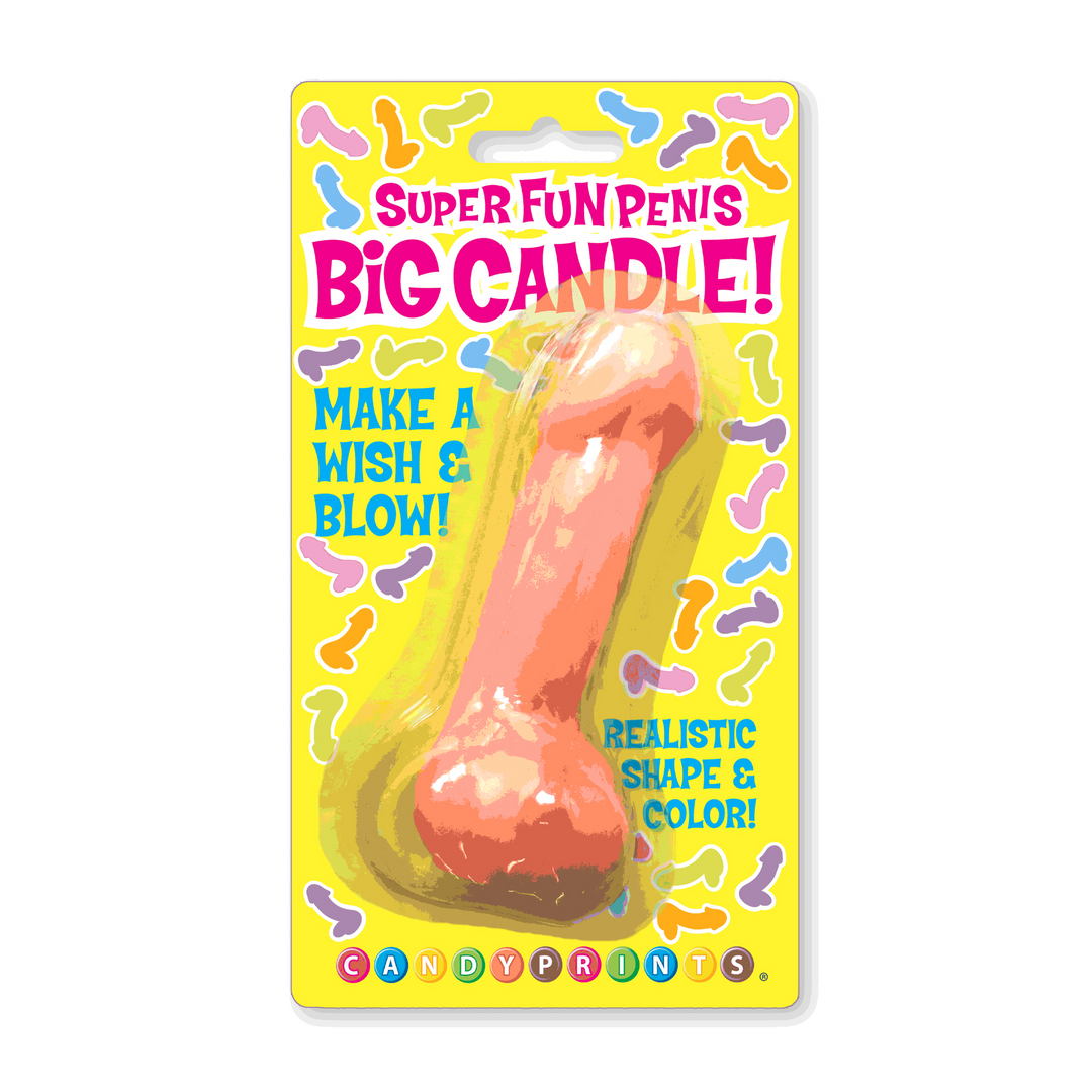 Super Fun Big Penis - Kerze - Pink