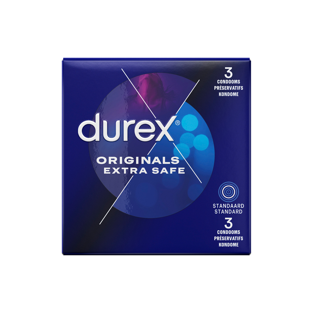 Originale Extra Safe - Kondome - 3 Stück