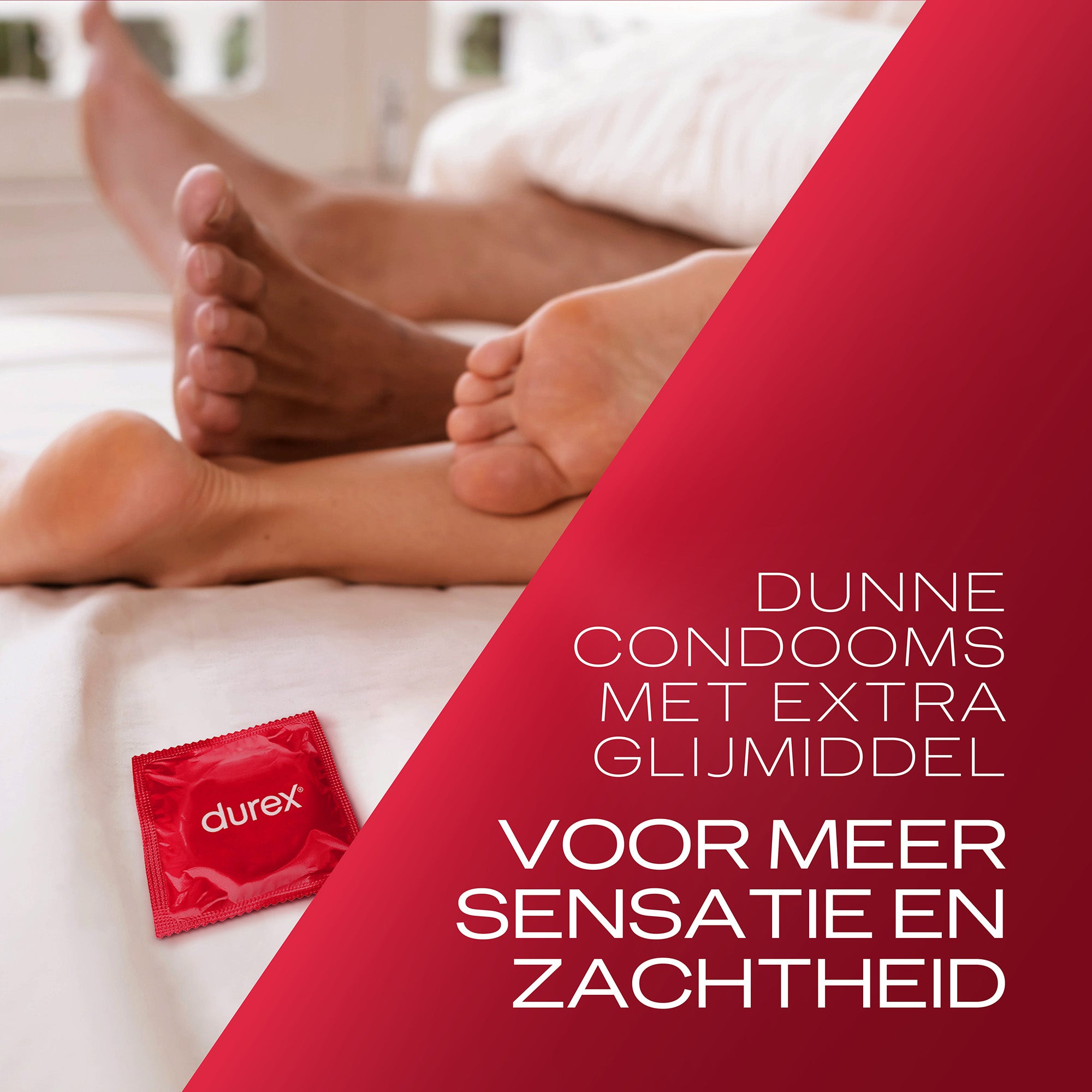 Dünnes Gefühl Extra Gleitmittel - Kondome - 10 Stück