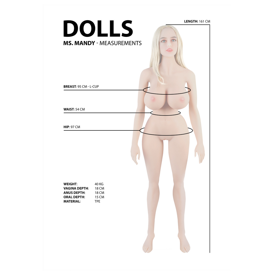 Mandy - Realistische Sexpuppe