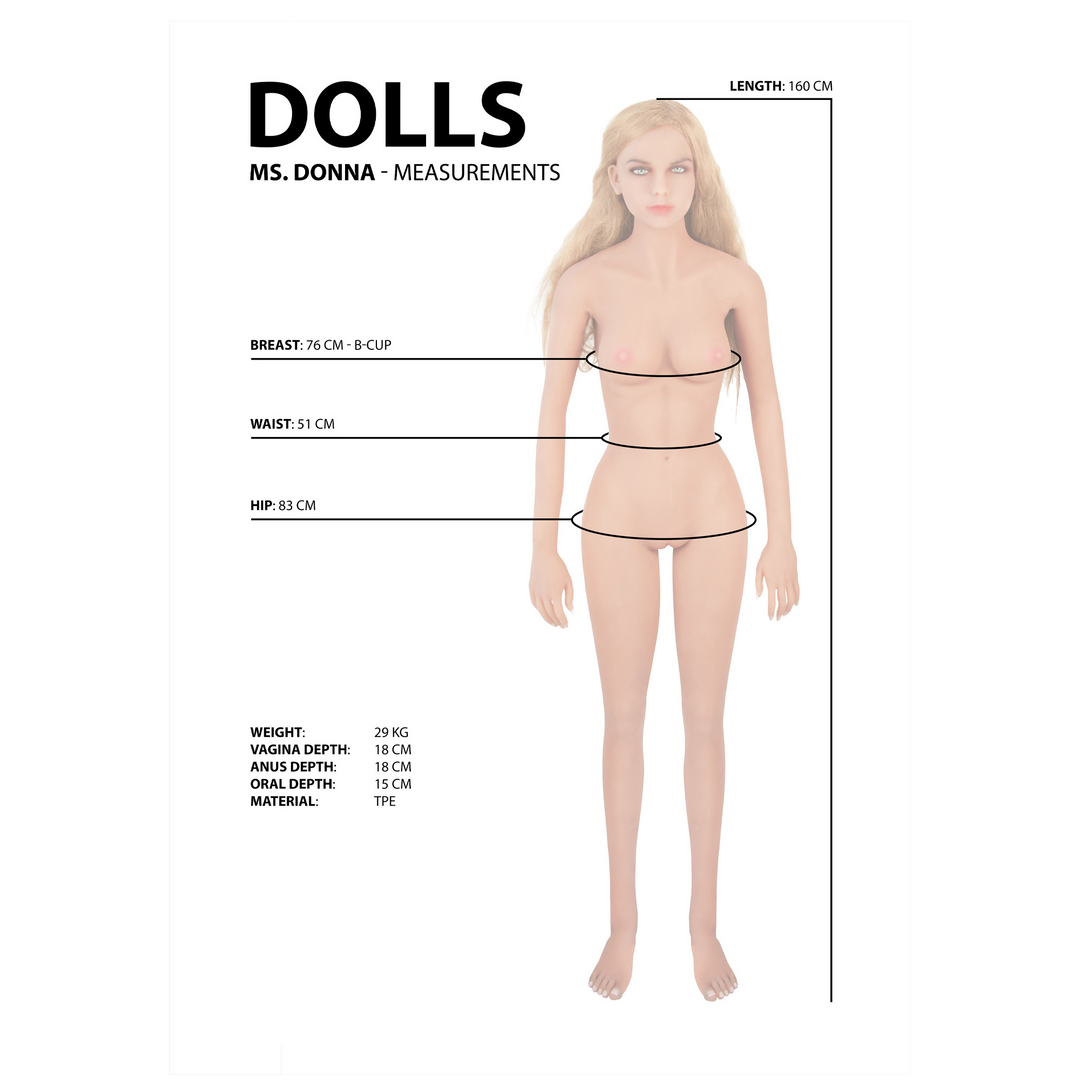 Donna - Realistische Sexpuppe
