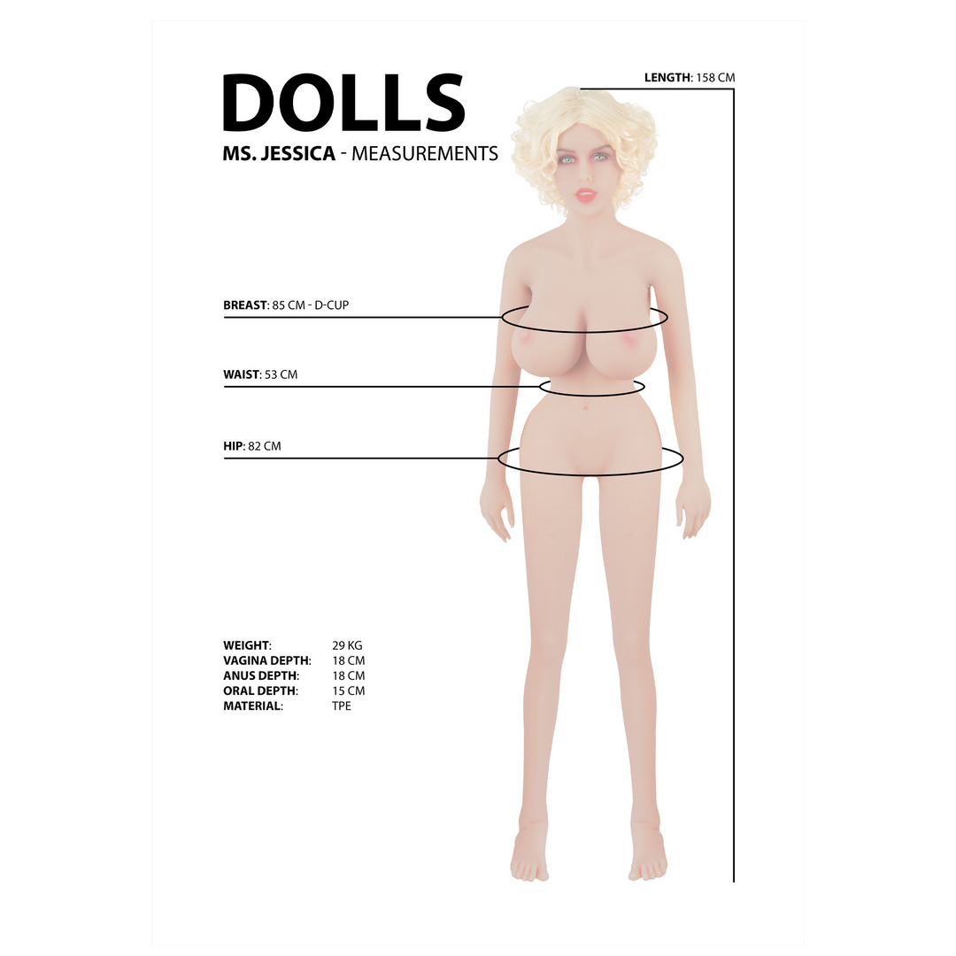 Jessica - Realistic Sex Doll