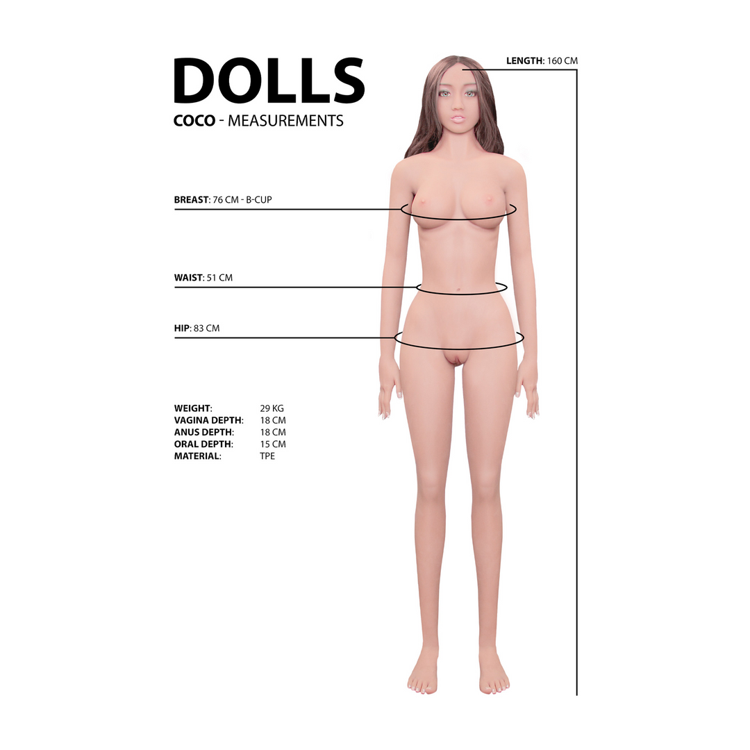 Coco - Realistische Sexpuppe