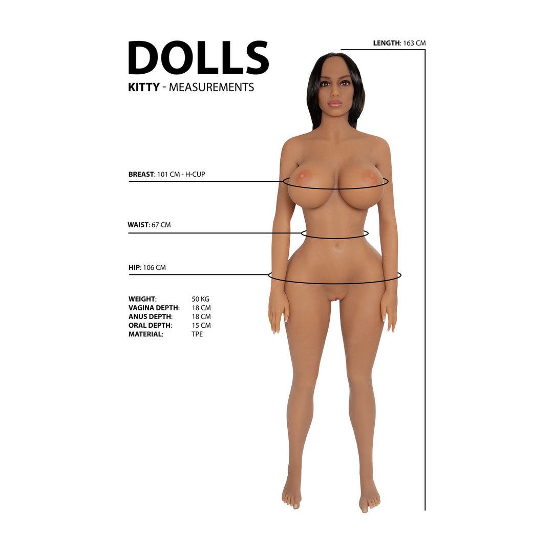Kitty - Realistische Sexpuppe