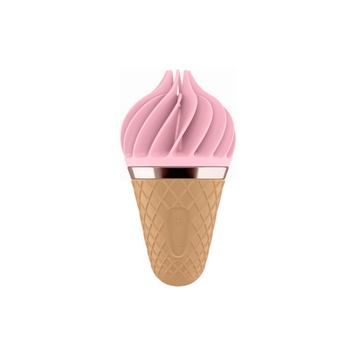 Süße Leckerei - Stimulieren Zunge Spinnator - Pink/Braun