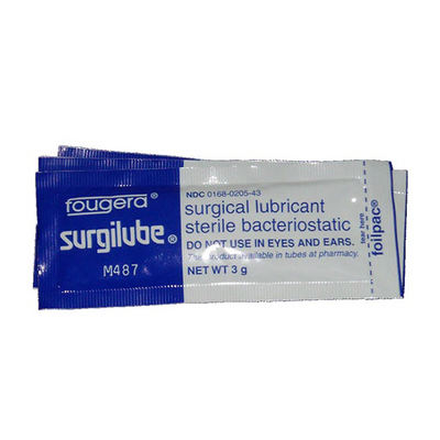 Sterile Gleitmittelbeutel
