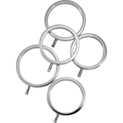 Massives Metall Cockring Set