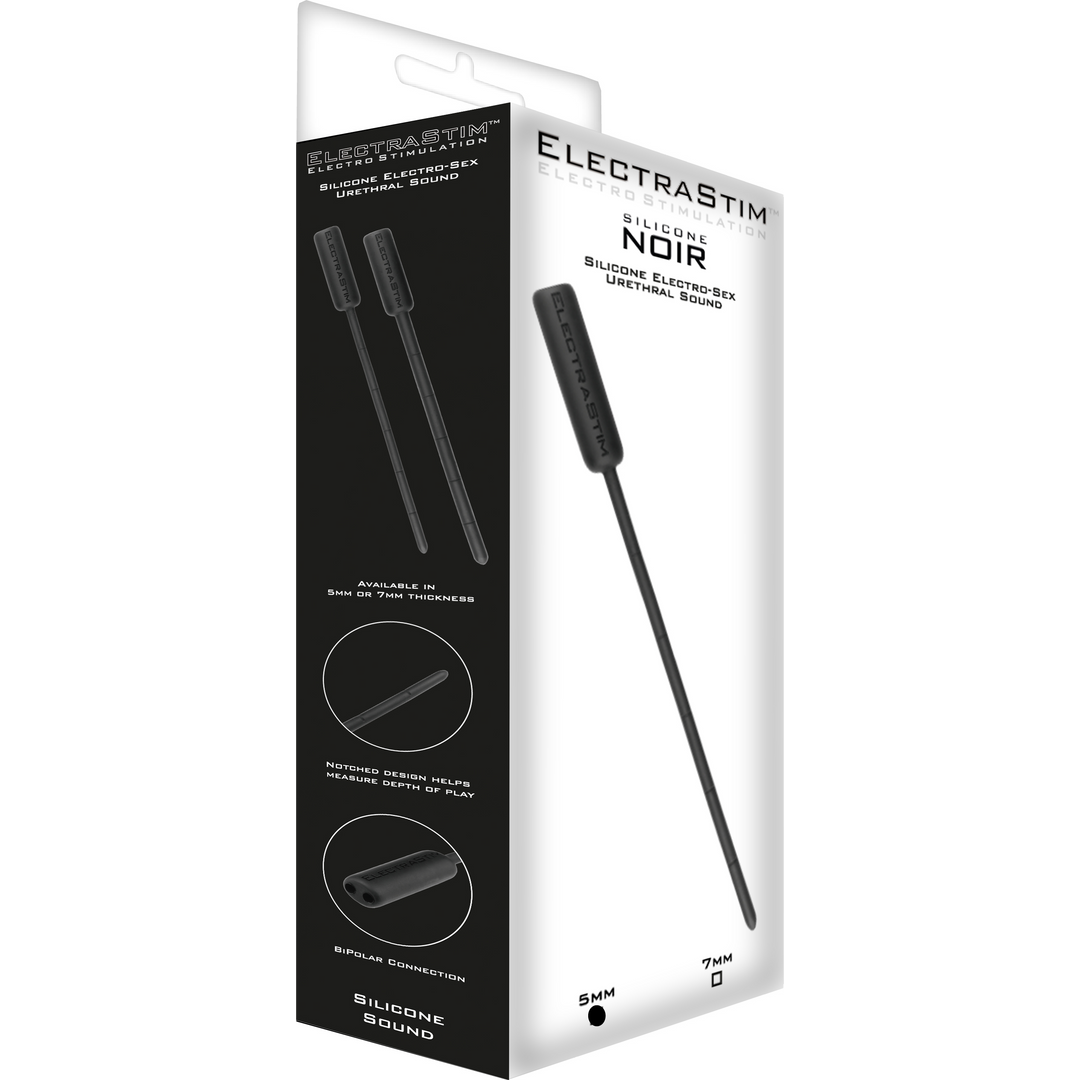 Silicone Noir Flexibel Sound - 5mm - Schwarz