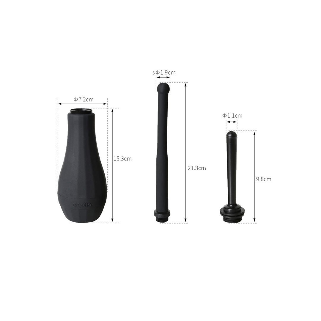 Ergoflo Direktor - Anal Dusche - Schwarz