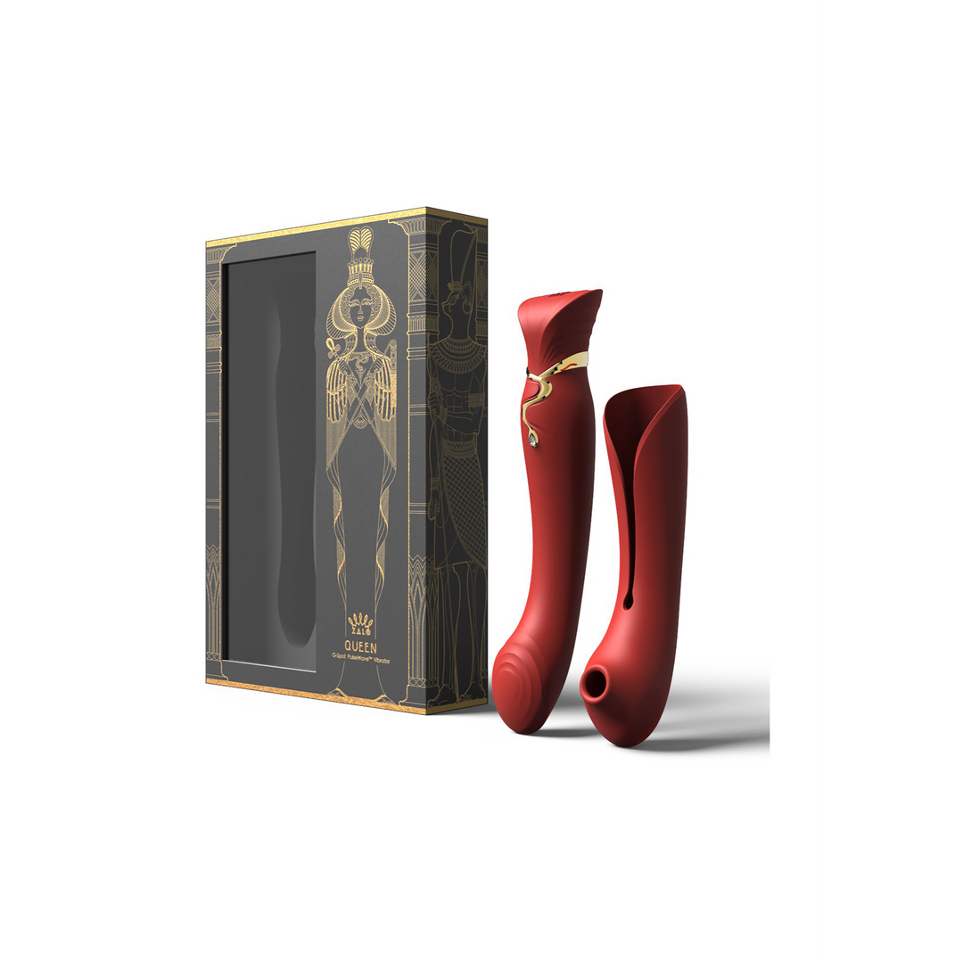 Königin - G-Punkt-Vibrator und Luftdruckstimulator