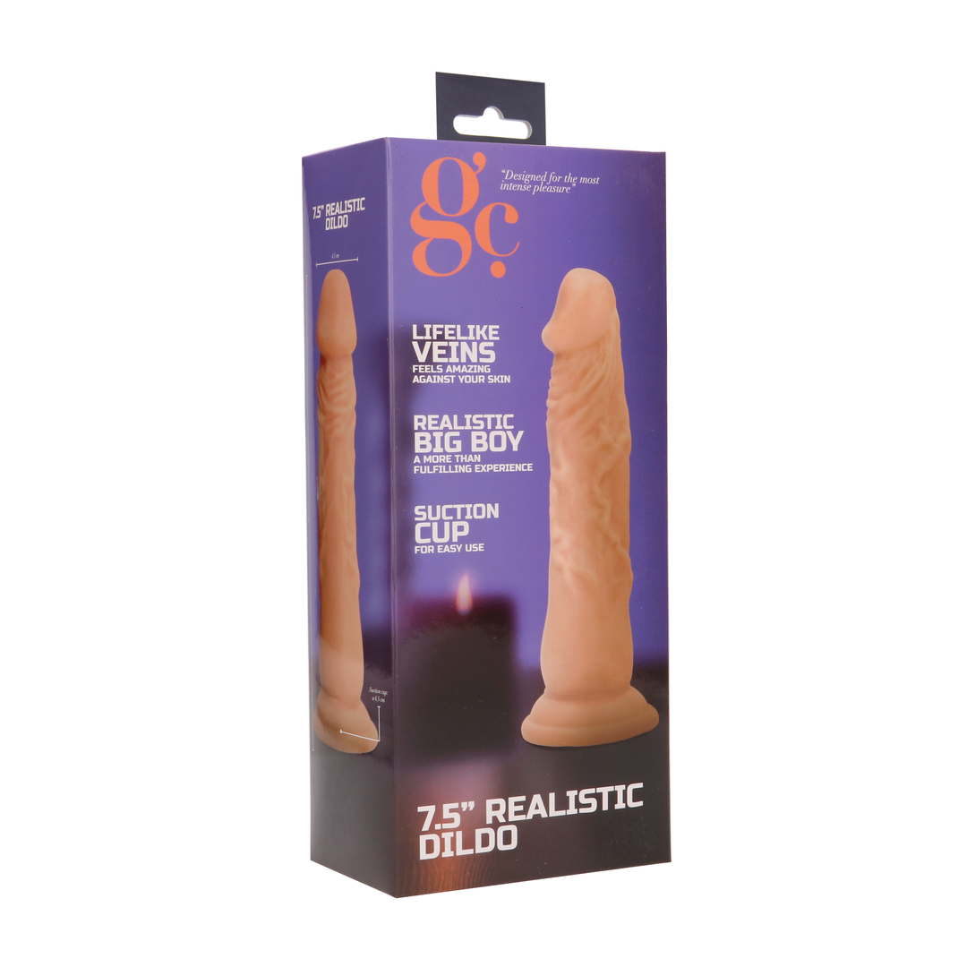 Realistischer Dildo - 7,5 / 19 cm