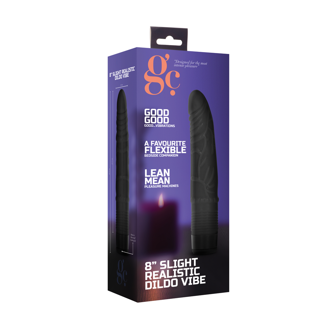 Leicht realistischer Dildo Vibrator - 8 / 20 cm