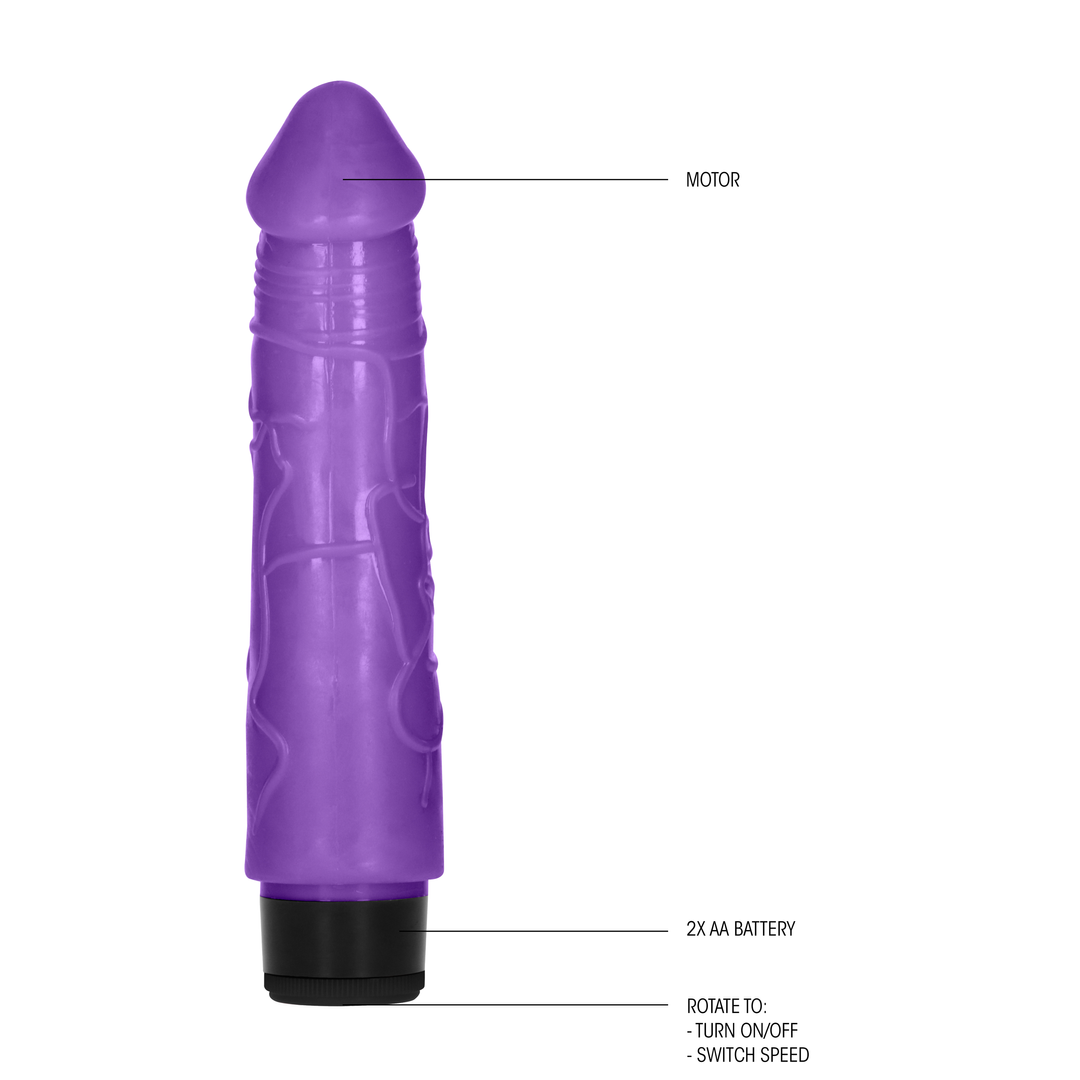 Dicker realistischer Dildo Vibrator - 8 / 20 cm
