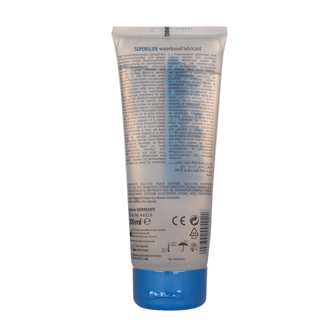 Superglide Liquid Pleasure - Wasserbasiertes Gleitmittel - 7 fl oz / 200 ml