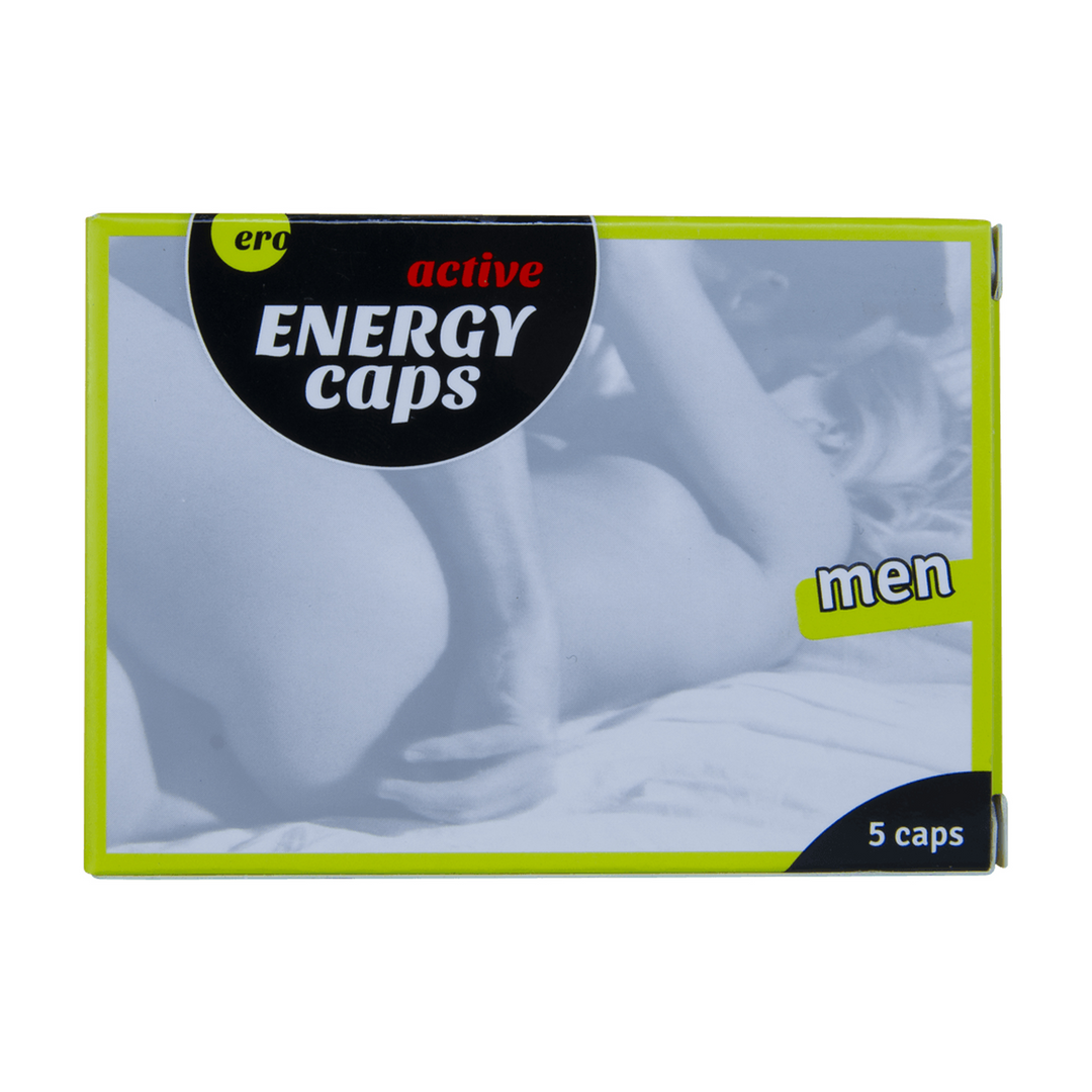 Energie Caps - Stimulierende Pills für Männer - 5 Stück