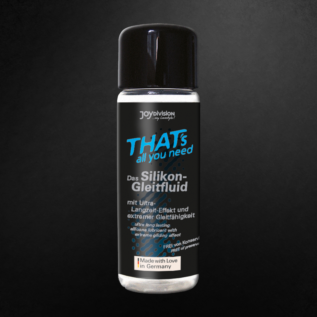 DAS ist alles, was Sie brauchen - Silikonbasiertes Gleitmittel - 3 fl oz / 100 ml