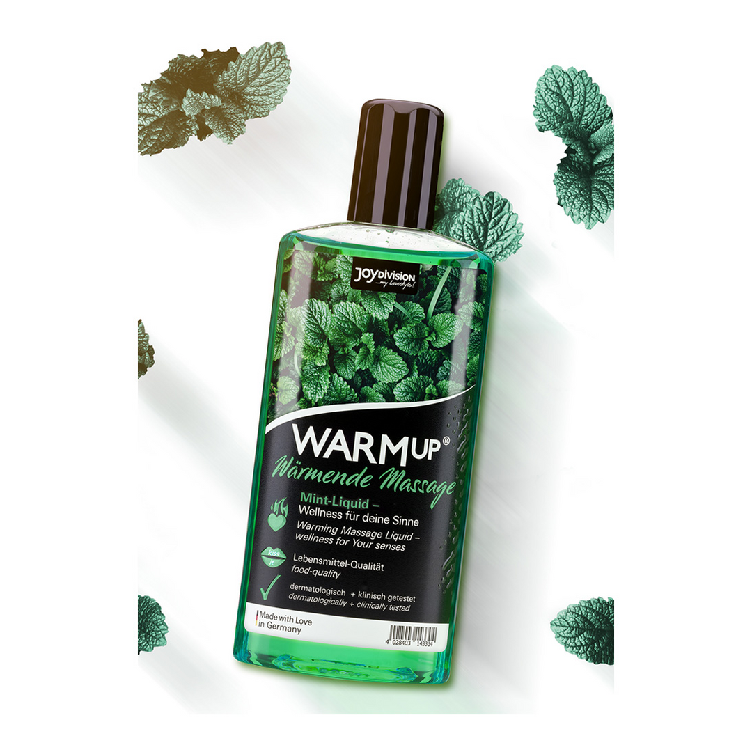 WARMup - Aromatisiertes wärmendes Gleitmittel - Minze - 5 fl oz / 150 ml